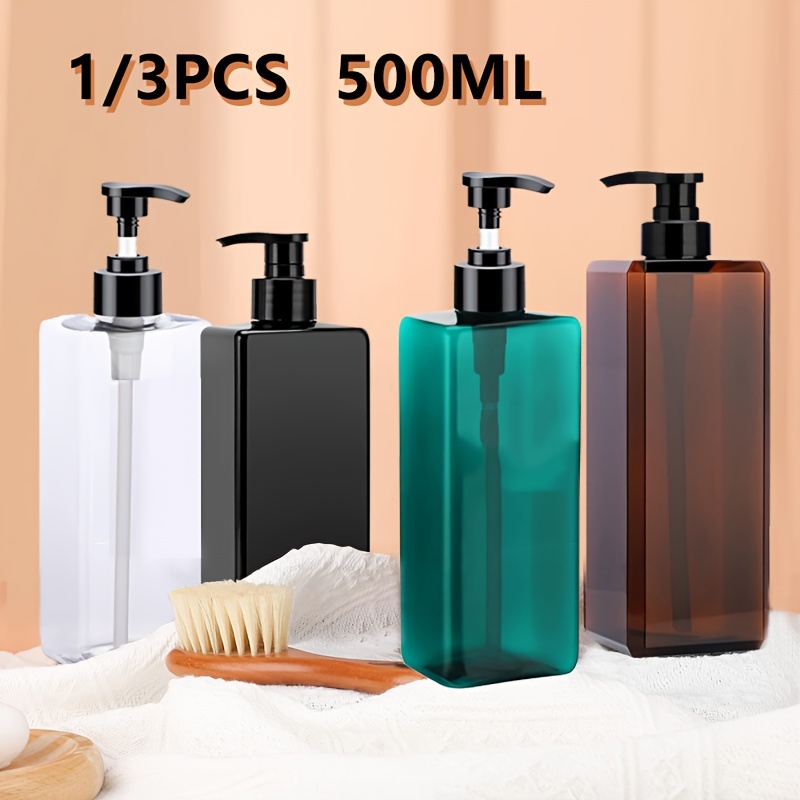 Acquista Gel doccia contenitore dispenser, Pompa Dispenser Shampoo Da  Viaggio - Bagno 300/500ml