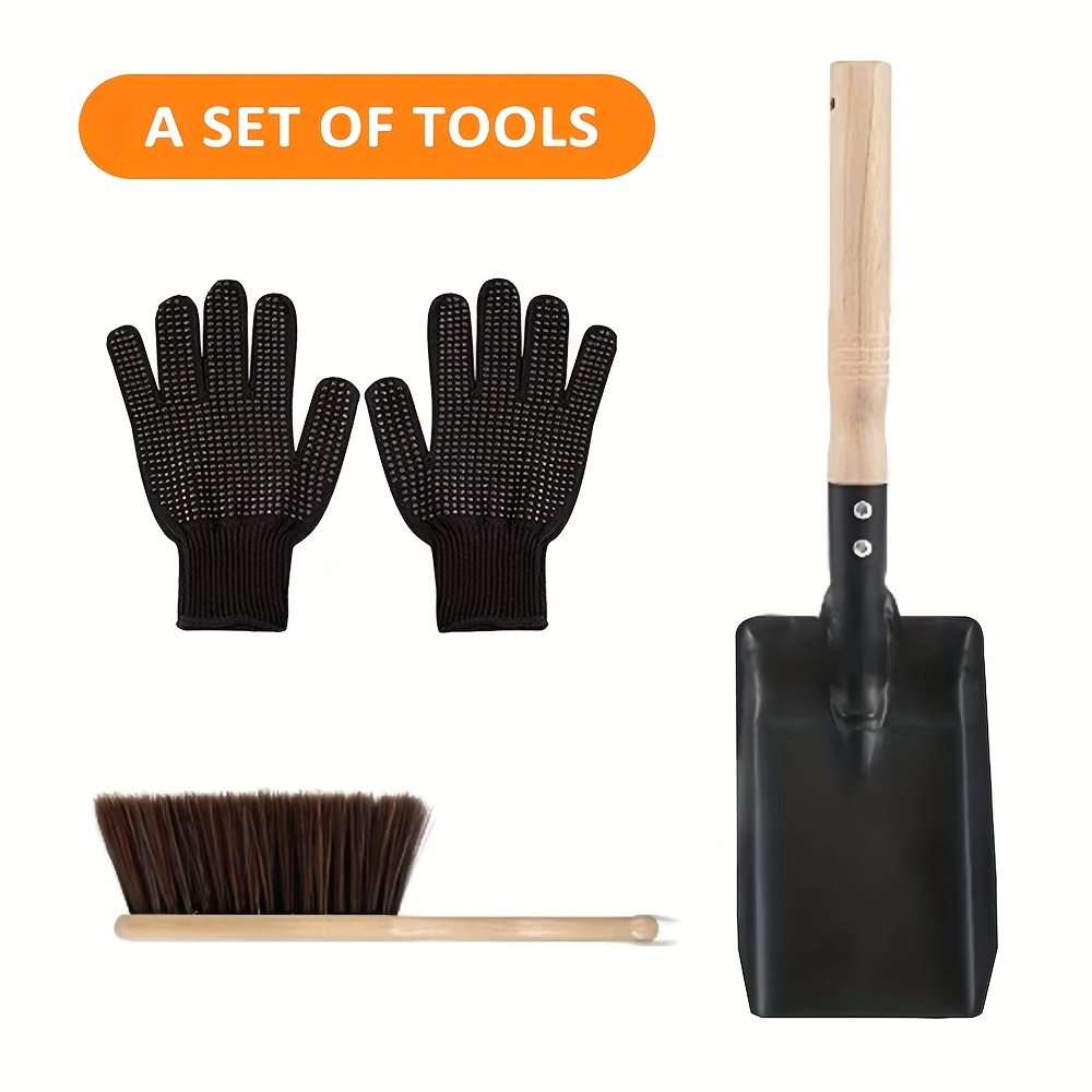Kit d'outils de nettoyage de cheminée Gants en silicone Ensemble
