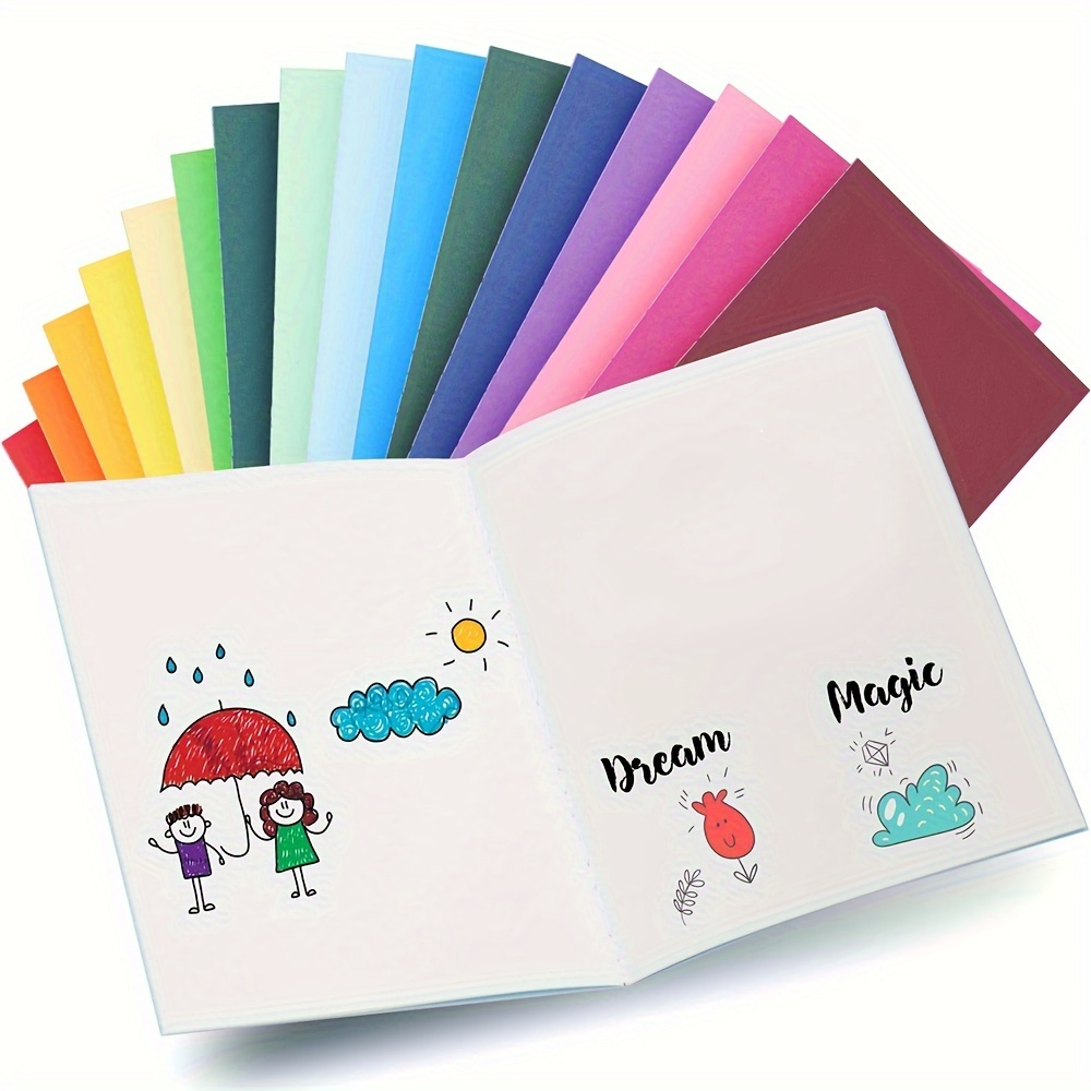 Lined Blank Books - Bright Assorted Colors Package of 24 (4.25 x