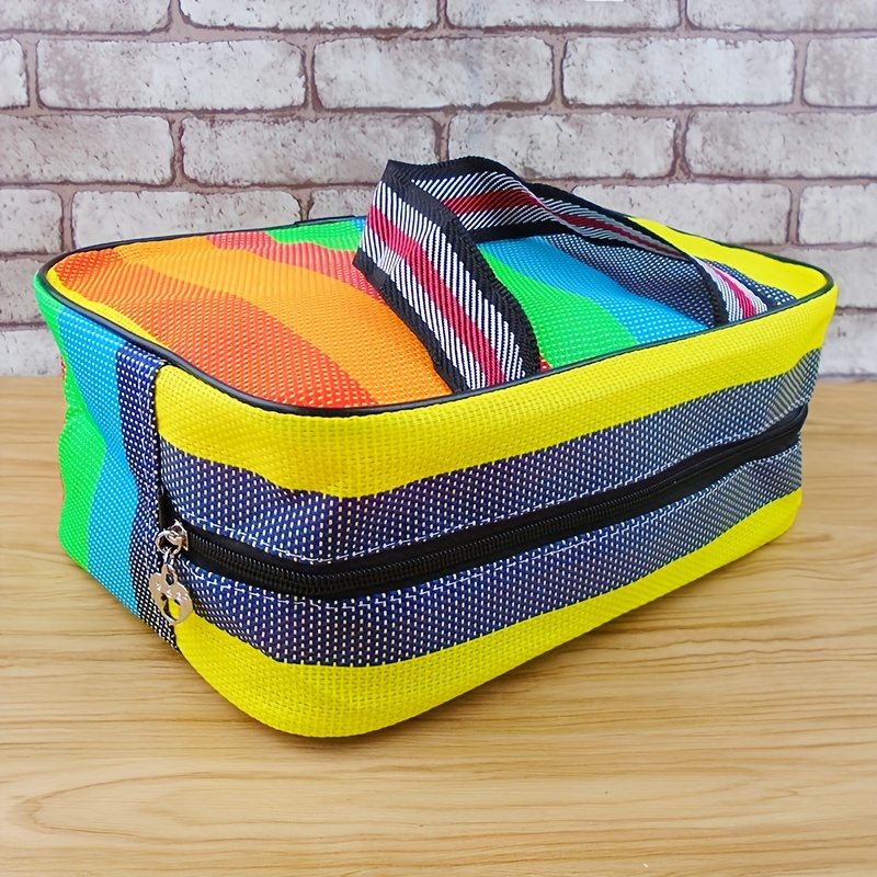 Foldable Bath Basket Mesh Wash Bag