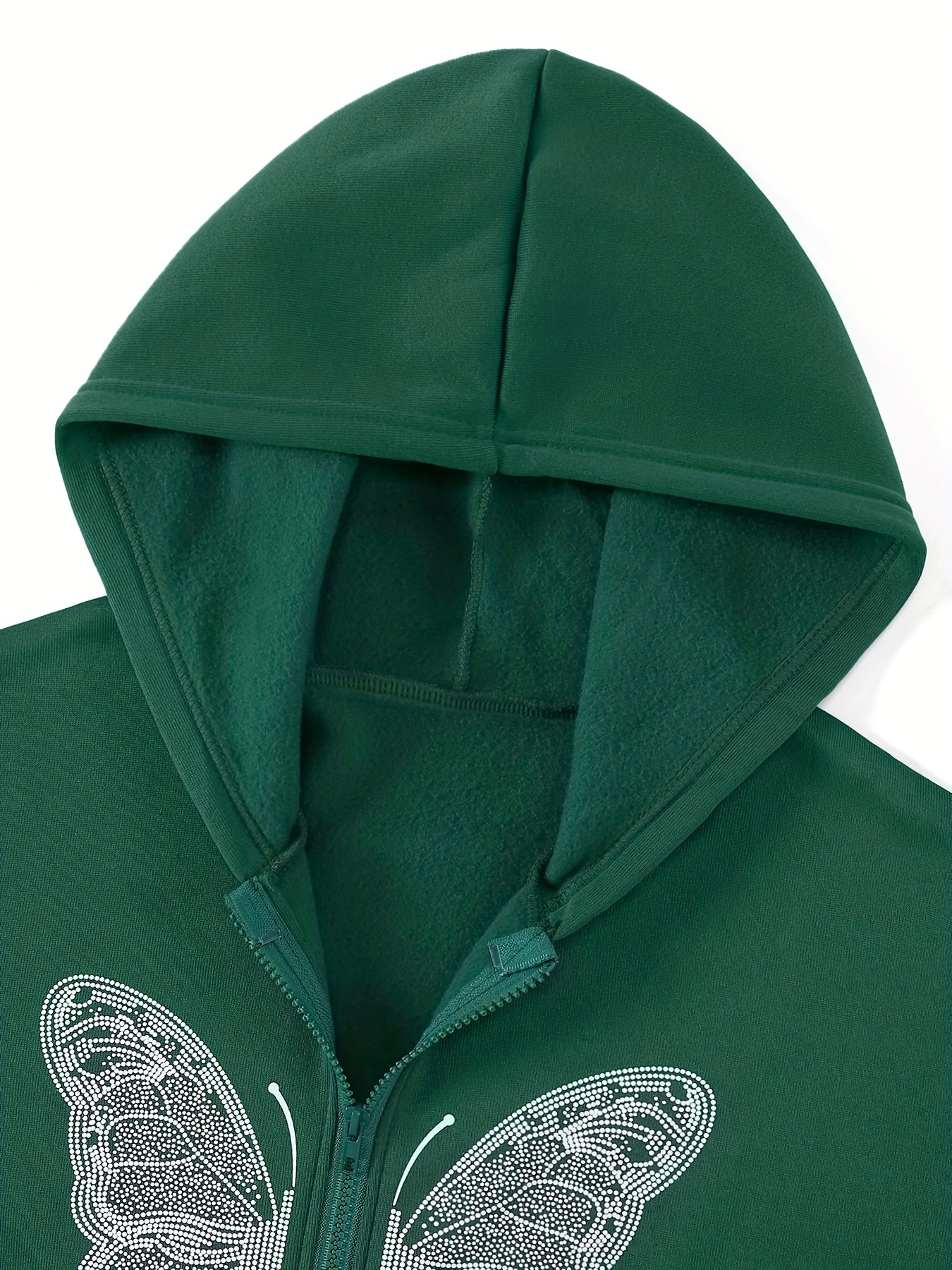 Green butterfly clearance hoodie