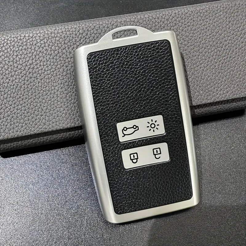 Car Key Fob Cover Renault Captur Koleos Kadjar Arkana Megane - Temu