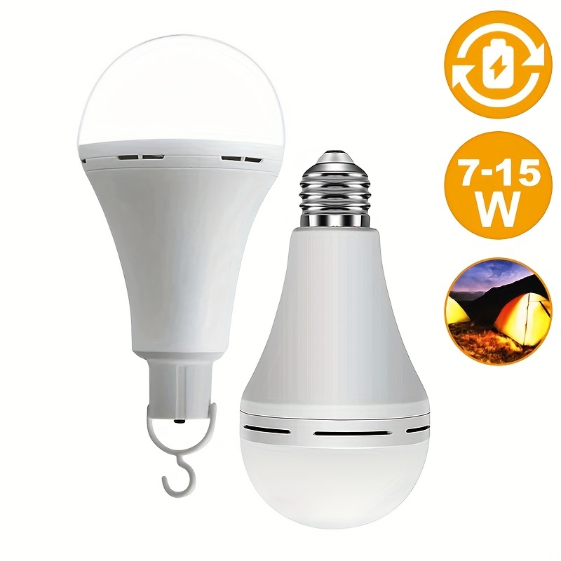 Rechargeable Emergency Led Bulb (50w Equivalent) Daylight - Temu