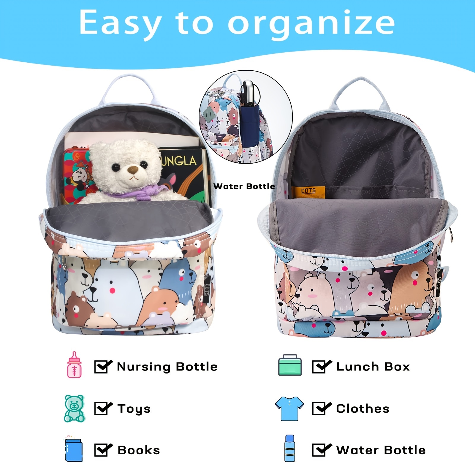 Kids Backpacks, Water Bottles & Lunch Boxes for School