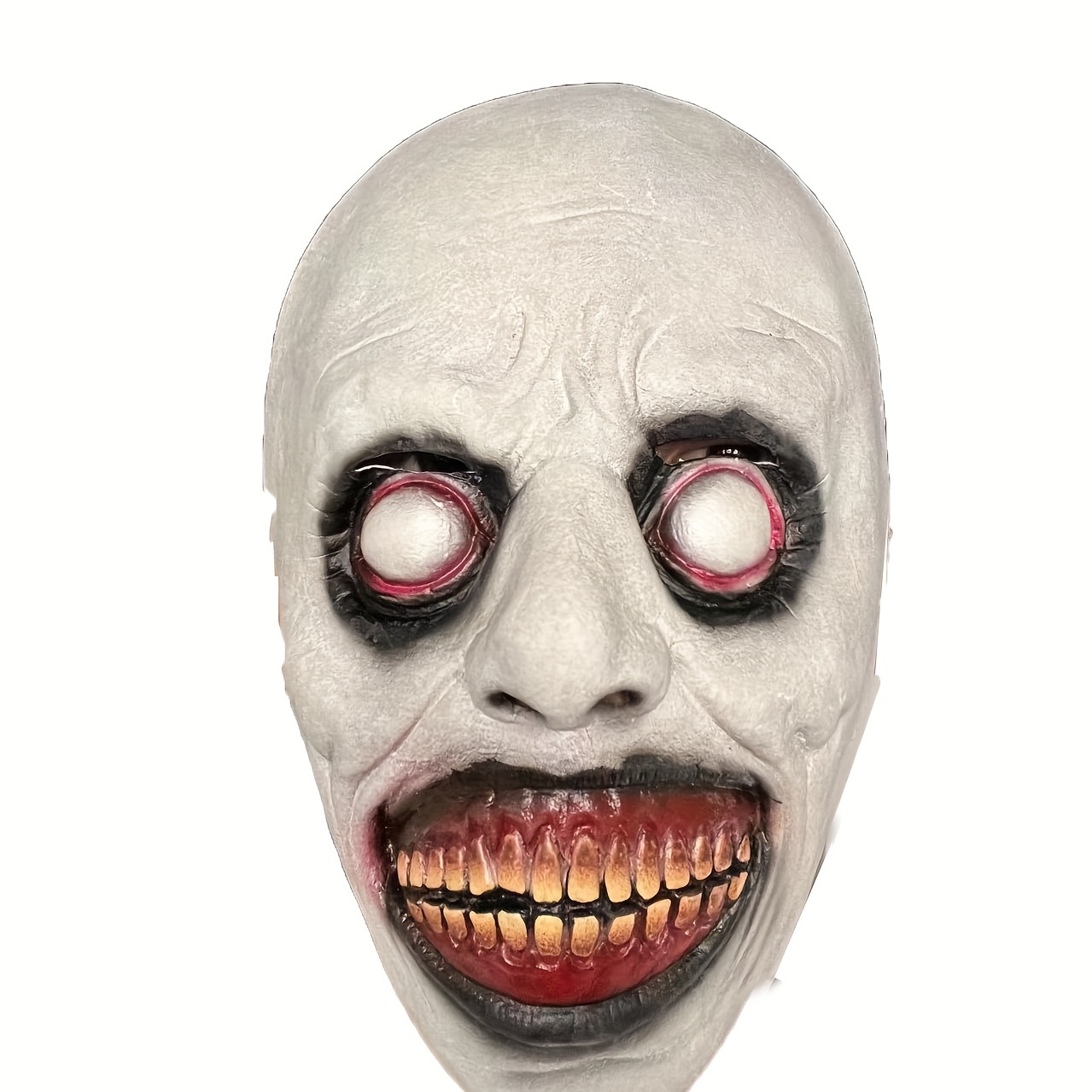 Halloween Demônio Assustador Rosto Cosplay Máscara Demônio Sorriso