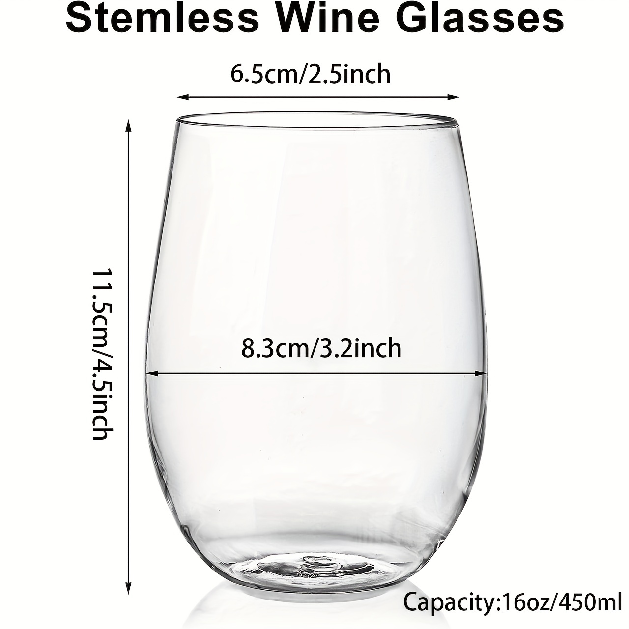 Copas de vino de plástico, 48 unidades, copa de vino irrompible de 11  onzas, vaso de vino tinto desechable, vasos de plástico transparente para