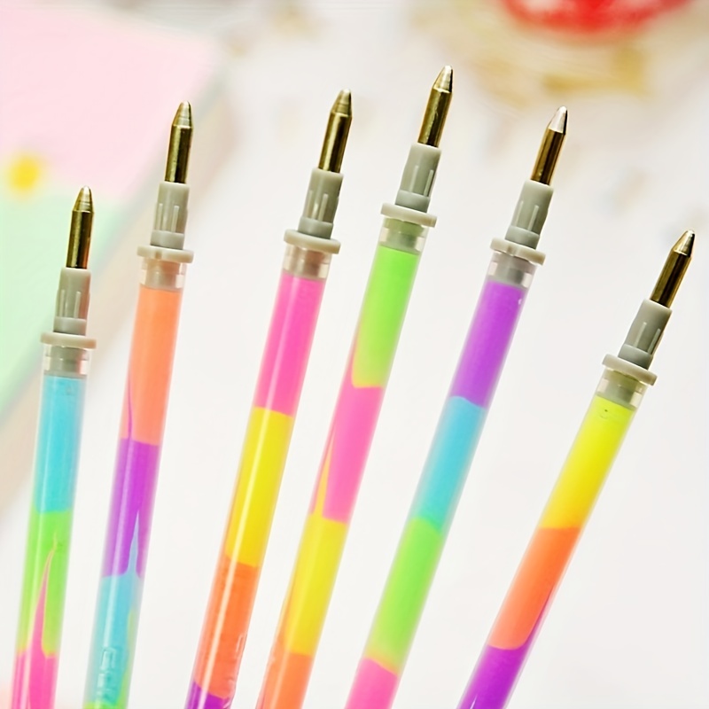 Multi color Pen Integrated Gel Pen 6 Colors In One Rainbow - Temu