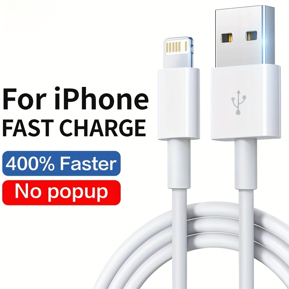 For Apple 9ft. (3m) IOS to USB Cable - White
