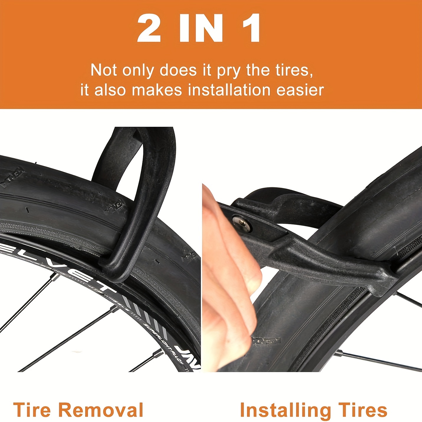 bike bicycle tire lever cycling repair tool spoon Temu