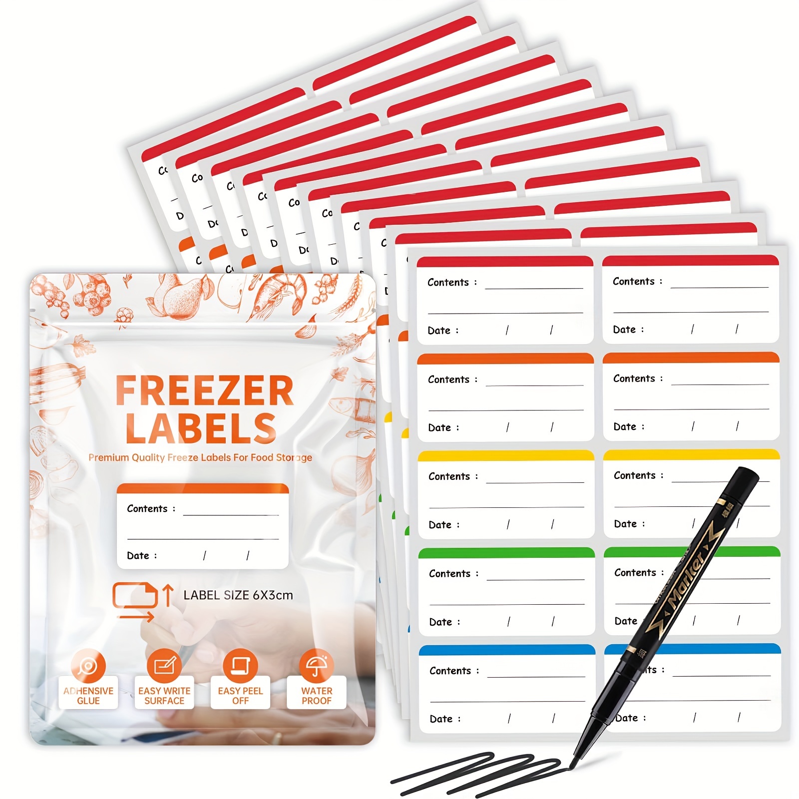 FREE Printable Freezer Labels  Freezer meal labels, Freezer labels  printable, Freezer meals