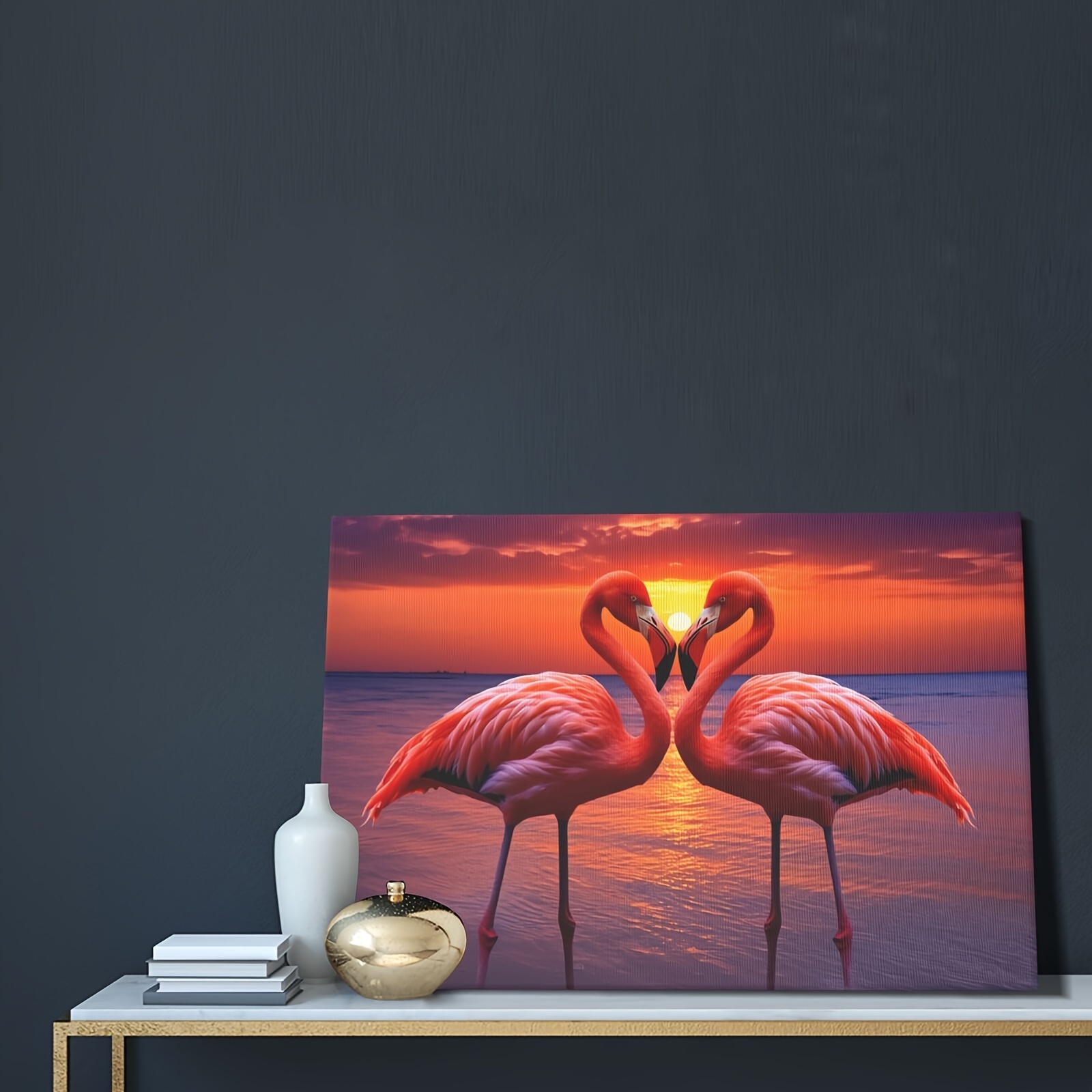 Order ARTCANVAS Swan Paint Home Decor Canvas Art Print