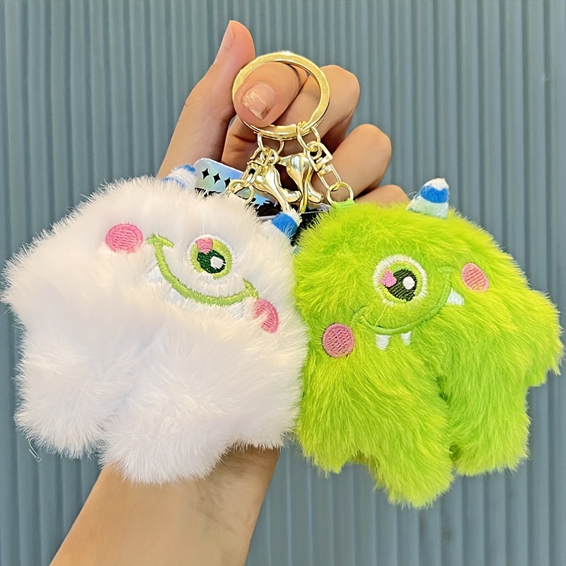 Cute Gorilla Real Wool Fur Key Chains Women Bag Charm Pendant Men Car  Keyring Rearview Mirrors Ornaments Plush Monkey Toy Gifts - AliExpress