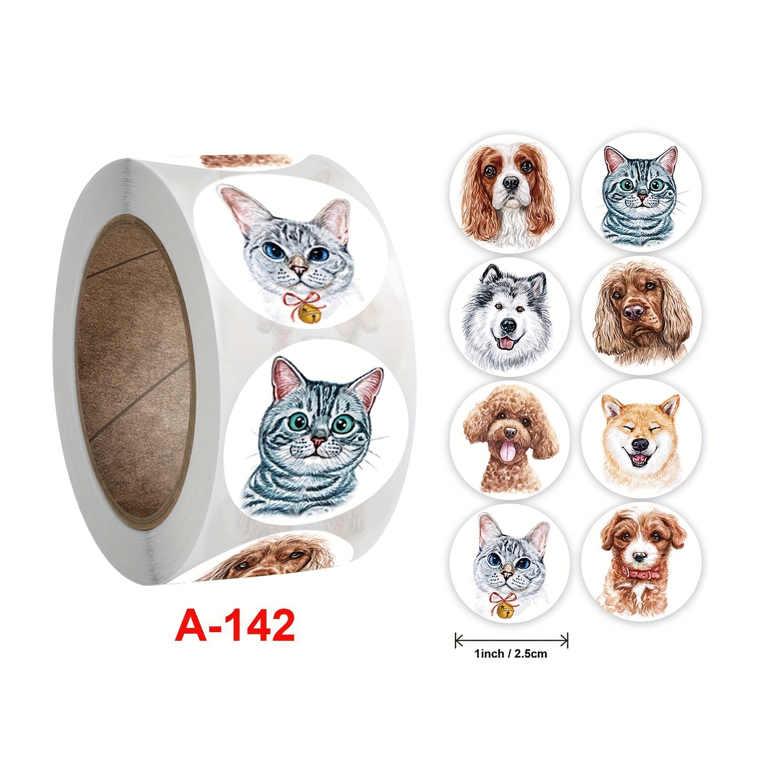 Cartoon Animal Stickers Cute Animal Stickers Kindergarten - Temu