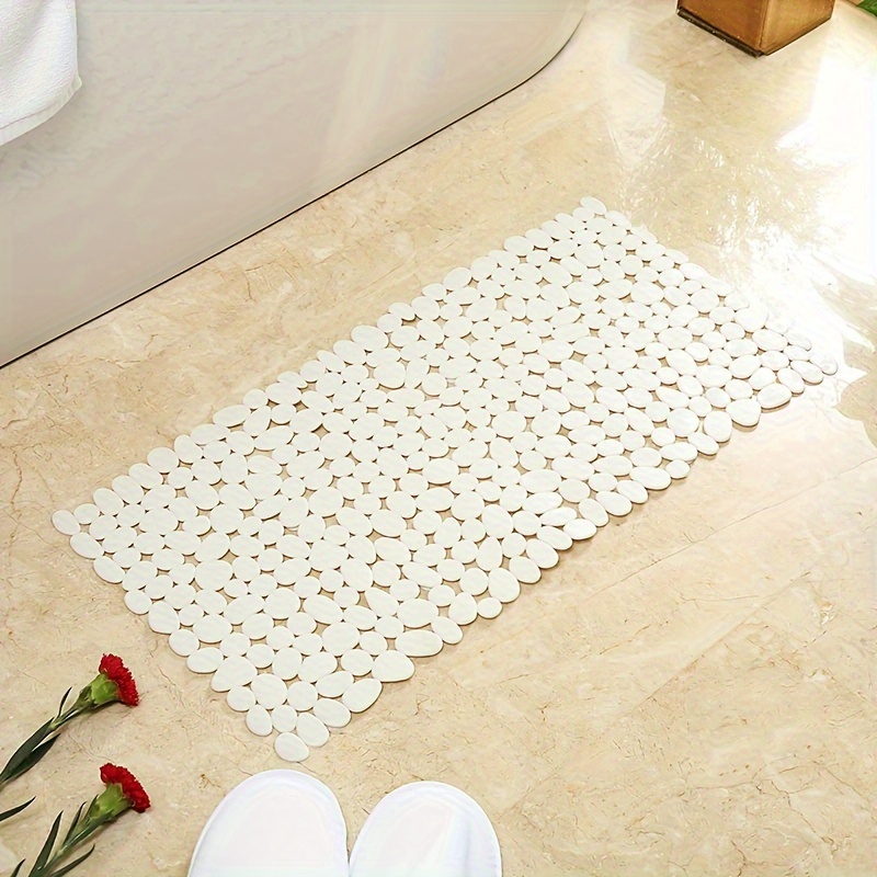 1pc Bathtub Mat, Small Non-slip Shower Bath Mat With Suction Cups,  Essential Home Accessory, 13.78 X 24.8 Inches