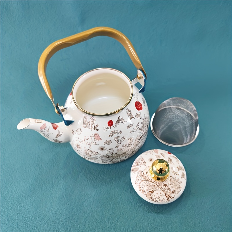 Bollitore per il tè bollente in vetro/bollitore per l'ebollizione ad alta  temperatura a doppio uso a vapore domestico/bollitore in vetro/set da tè  per stufa elettrica in ceramica -  Italia