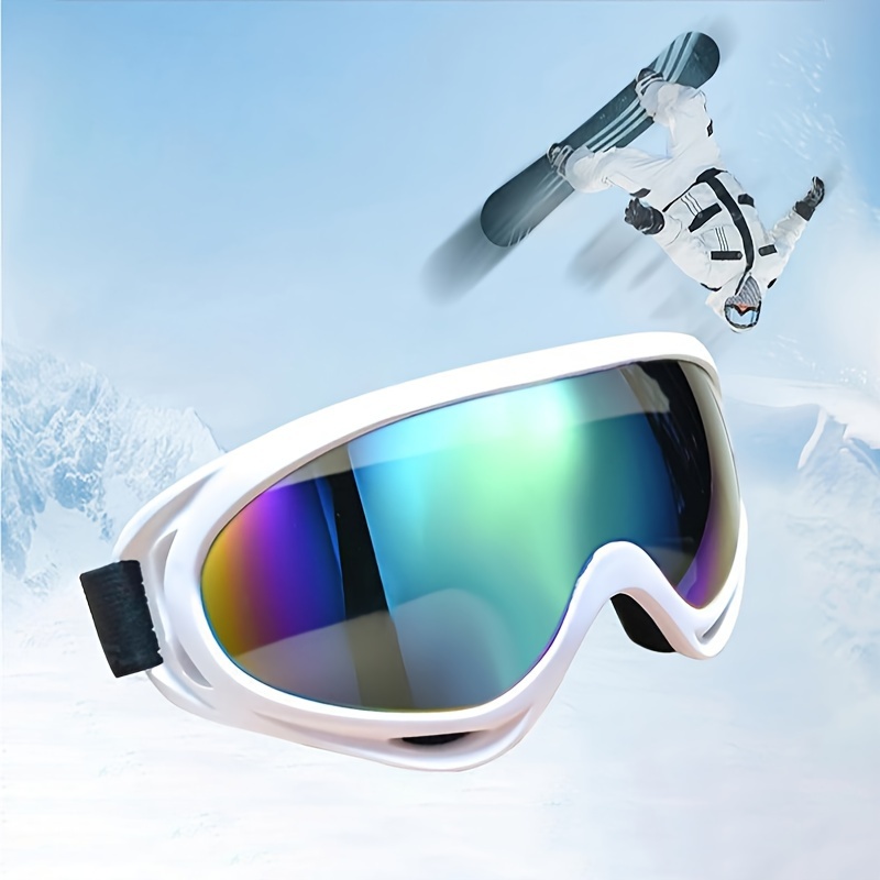 Cycling Glasses Ski Goggles Single layer Windproof - Temu