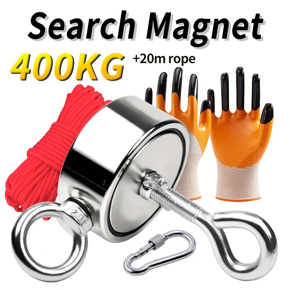 Fishing Magnet Kit Various Size Doublesided Neodymium Magnet