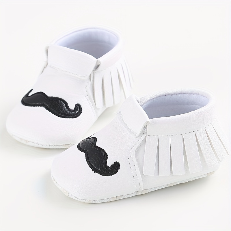 Casual Cute Cartoon Slip On Low Top Loafer Shoes For Baby Boys