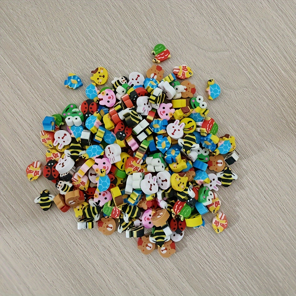Mini Erasers Cartoon Cute Animals 100 Bags Kindergarten Temu New Zealand