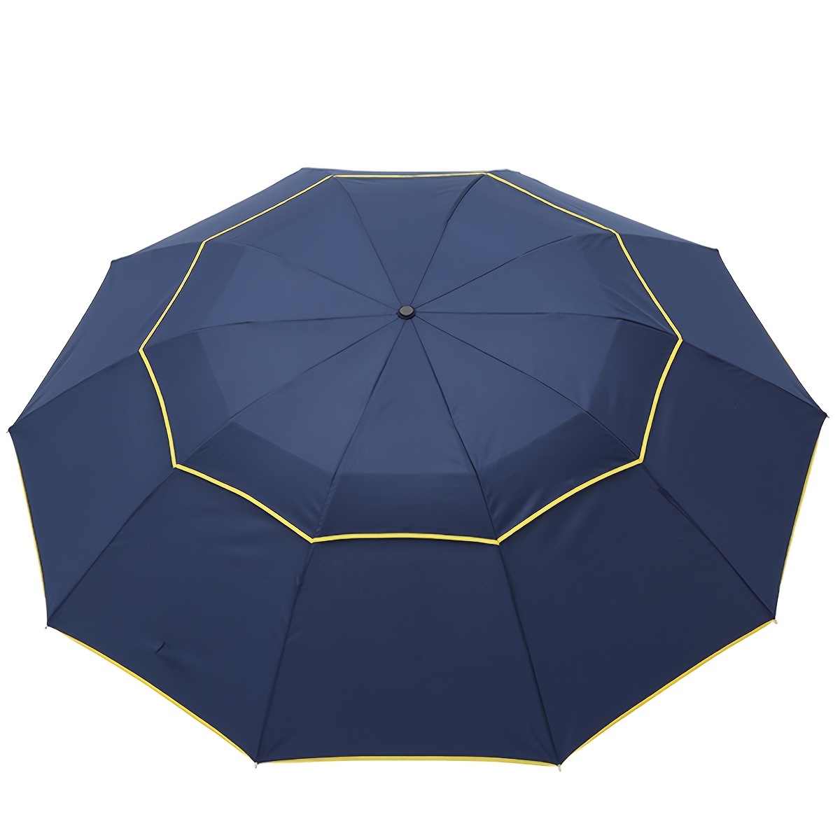 2023 Falten langen Schaft Doppelschicht Invertierter Regenschirm  Winddichter Reverse C-Haken Männlicher Golf Regenschirm Reverse  Regenschirme für Auto