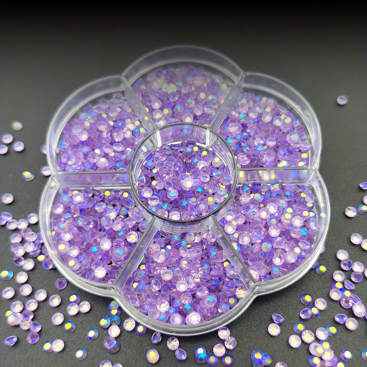 Nail Rhinestones Nail Art Gems Crafts Crystals Glass - Temu