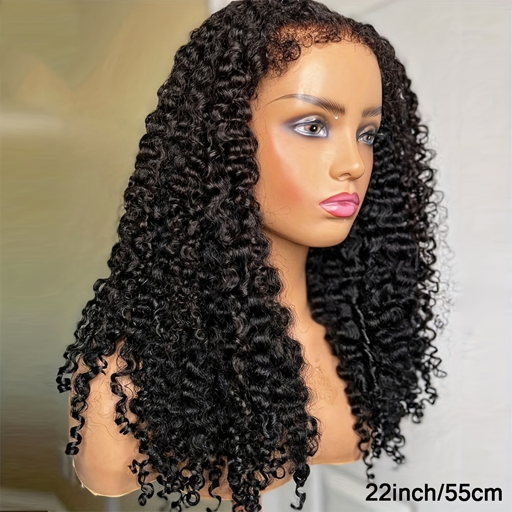 Hairline Edge Kinky Curly Lace Front Pelucas Cabello Rizado - Temu Mexico