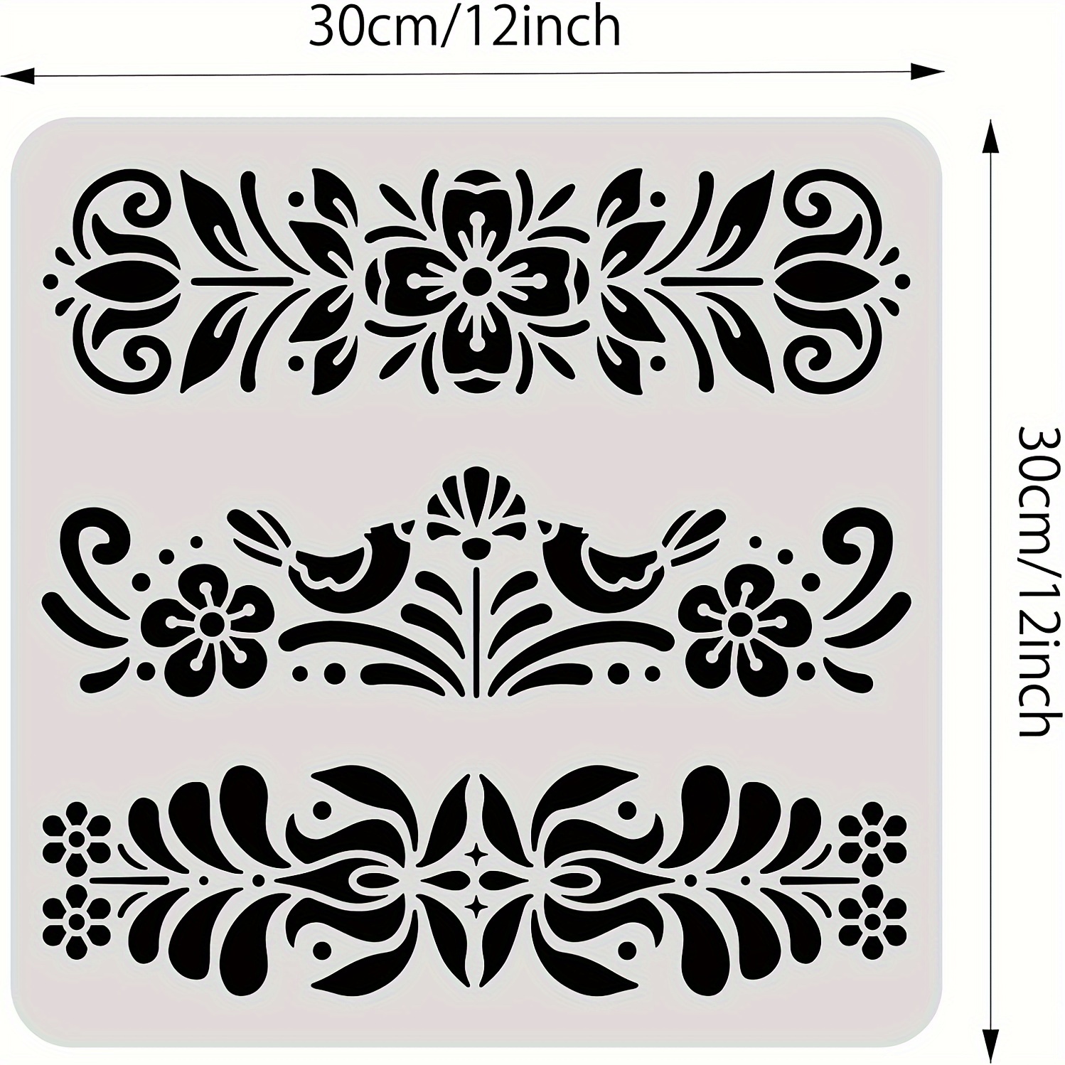 Grimace Stencils Creative Painting Stencils Drawing Templates Art Painting  Templates For DIY Craft 7.87x7.87inch