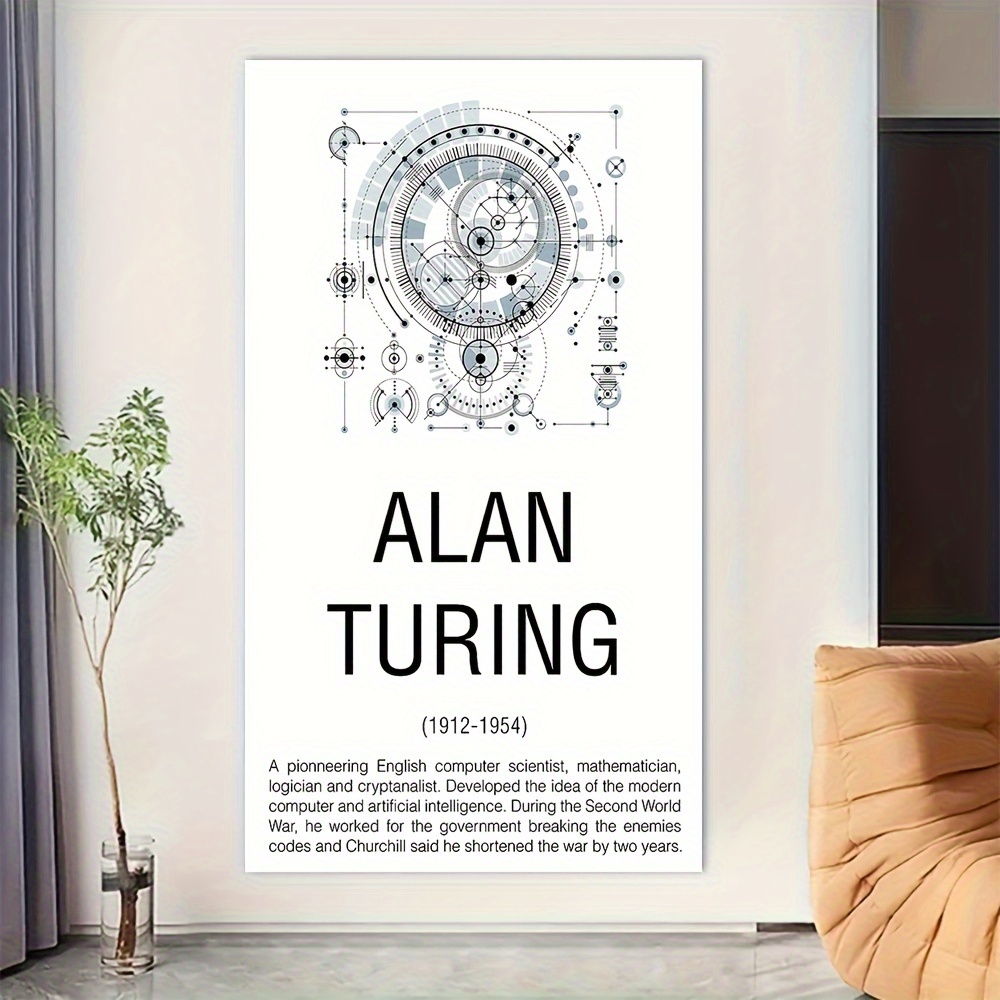 Alan Turing Poster 