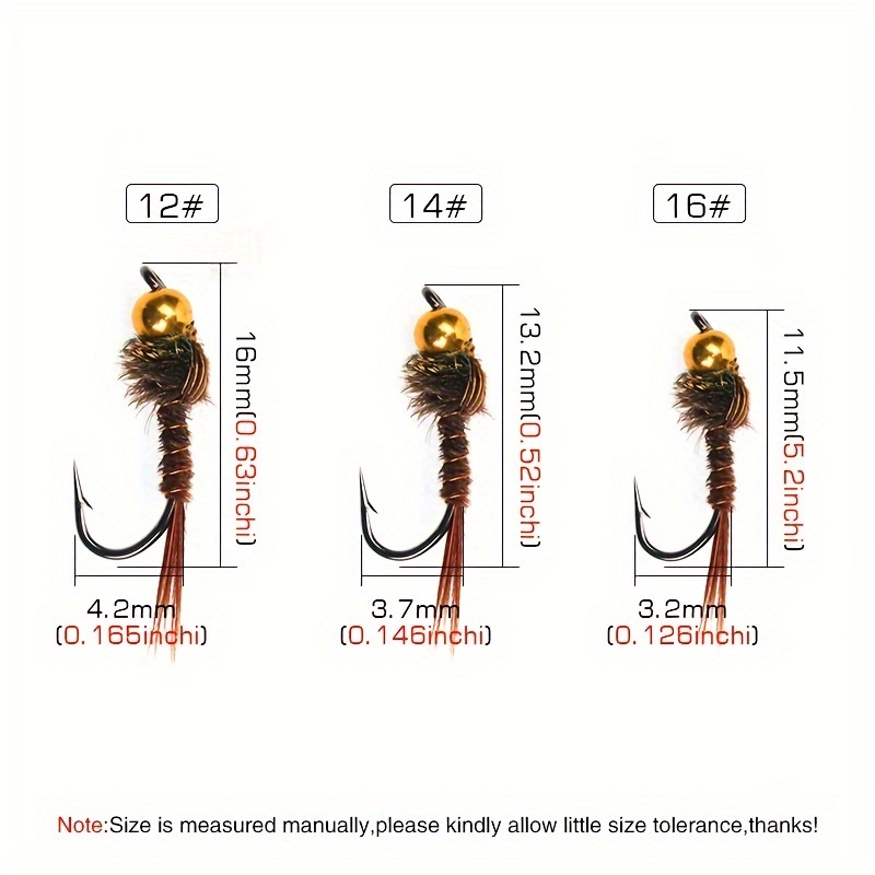 Bead Head Pheasant Tail Nymph Fly Fishing Lure Universal - Temu