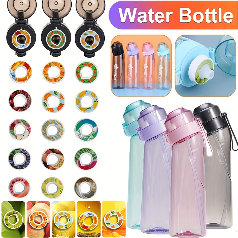 Sports Water Bottle With 1 Random Flavor Pod Perfect For - Temu