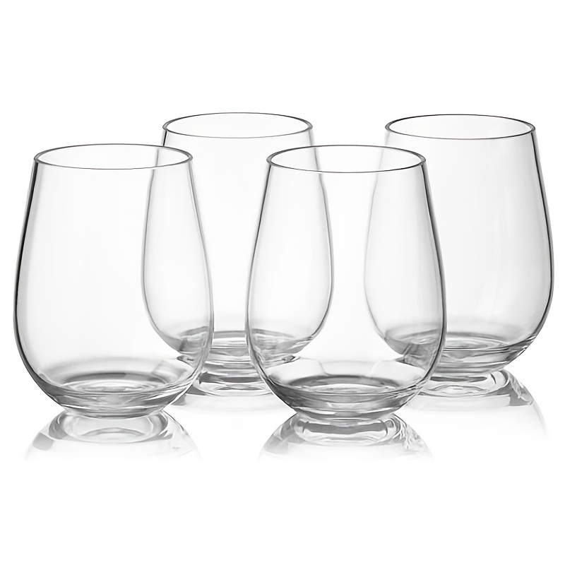 Wholesale Shatterproof Stemless Wine Glasses Unbreakable Tritan Wine Glass  Reusable Short Stem Wine Glasses Water Tumblers - China Restaurant Water  Glass and Tea Cup price