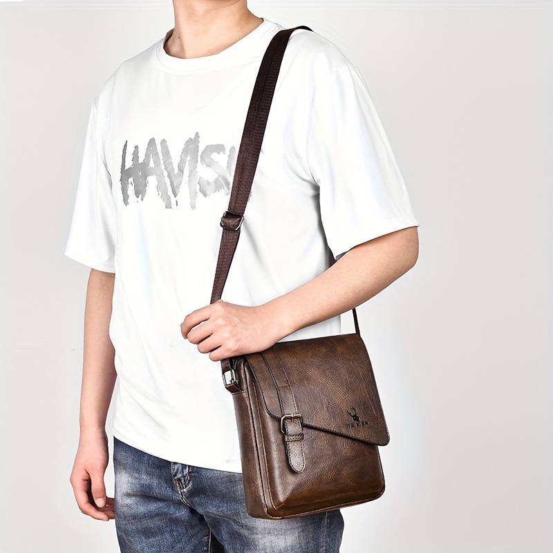 Men's New Shoulder Bag Messenger Handbag Casual Fashion New - Temu