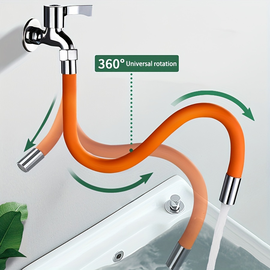 Adaptateur de robinet flexible à économie d'eau, rallonge de tuyau