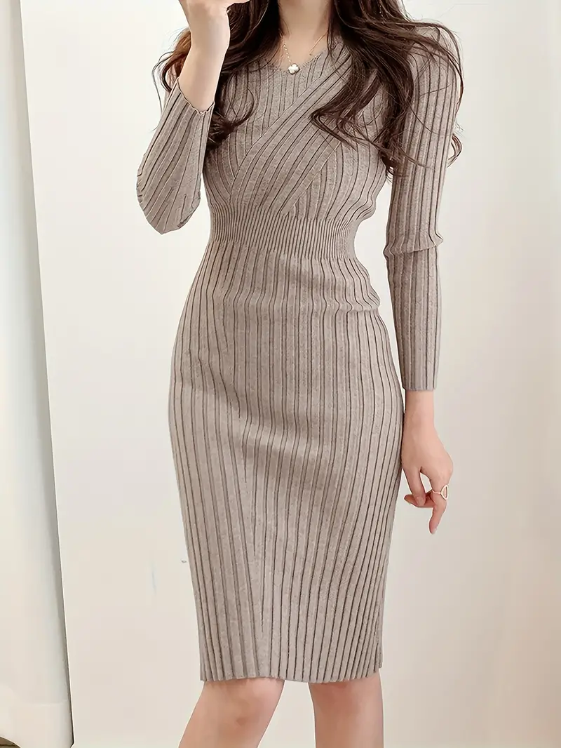long sleeve dress casual