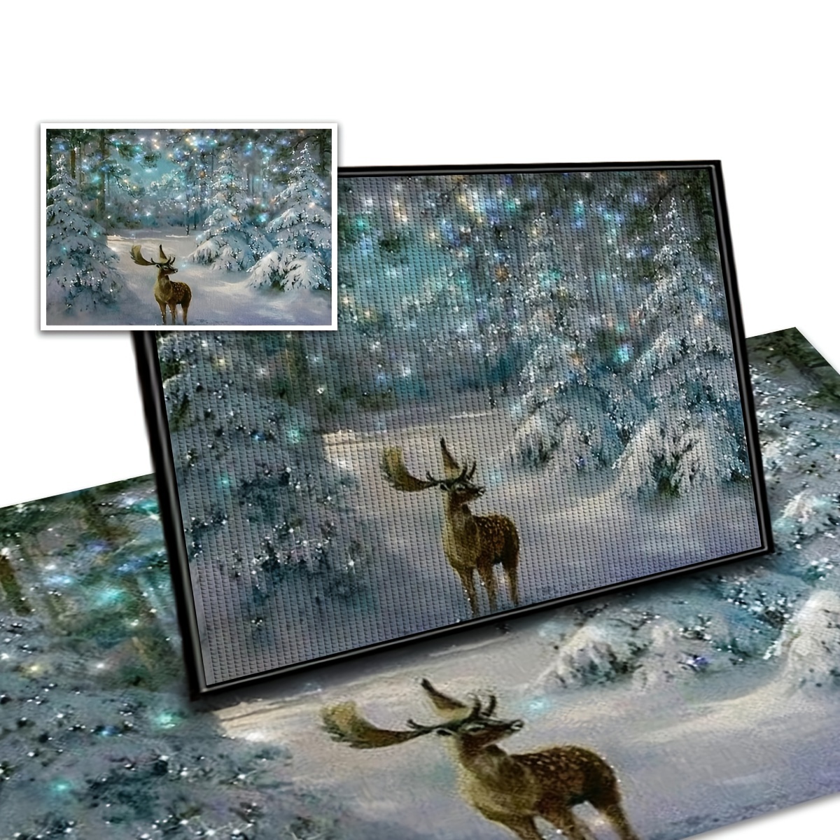 Acrylic Deer Diamond Painting Kit at