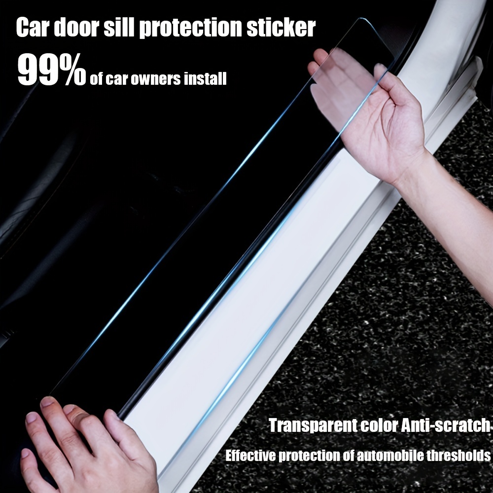 Protecteur d'accessoires voitures plaque protection seuil