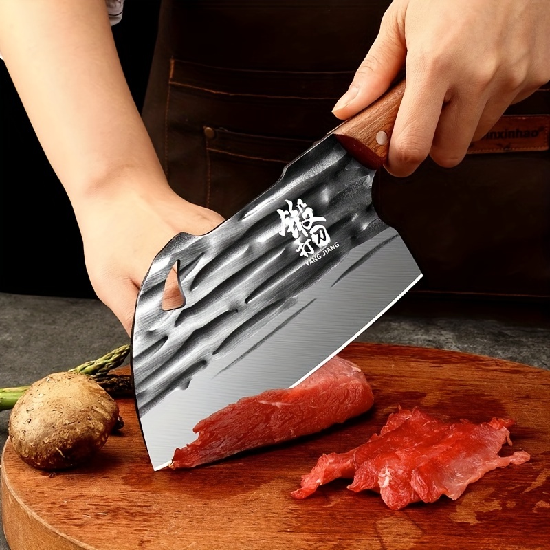 Hand-forged Chopping Knives, Household Kitchen Knives, Bone-cutting Knives,  Super-fast And Sharp Chef's Special Knives, Self-sharpening Slicing Knives,  Chef's Knives - Temu