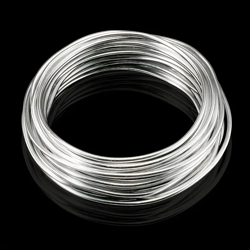 9 Gauge Silver Aluminum Craft Wire Perfect For Diy Jewelry - Temu