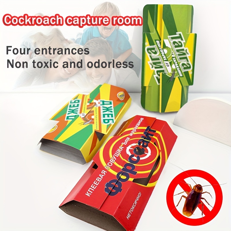 Reusable Household Cockroach Trap Box Without Baits - Temu Canada