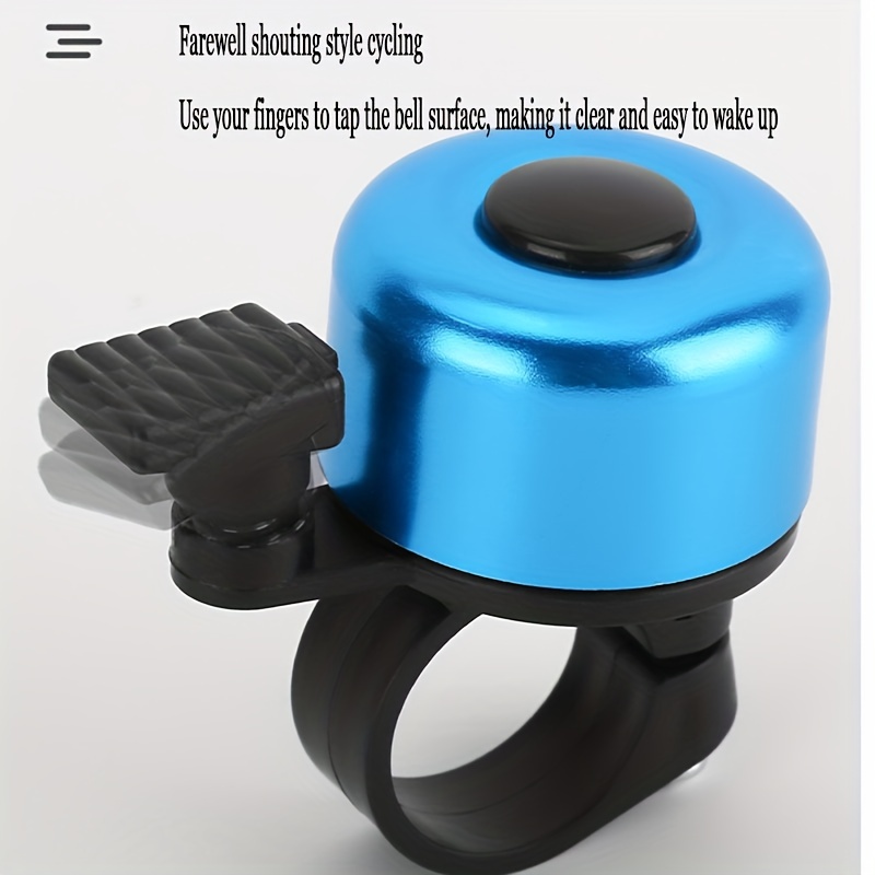 Alloy Mountain Bike Bell Flat Bell Aluminum Bicycle Bell