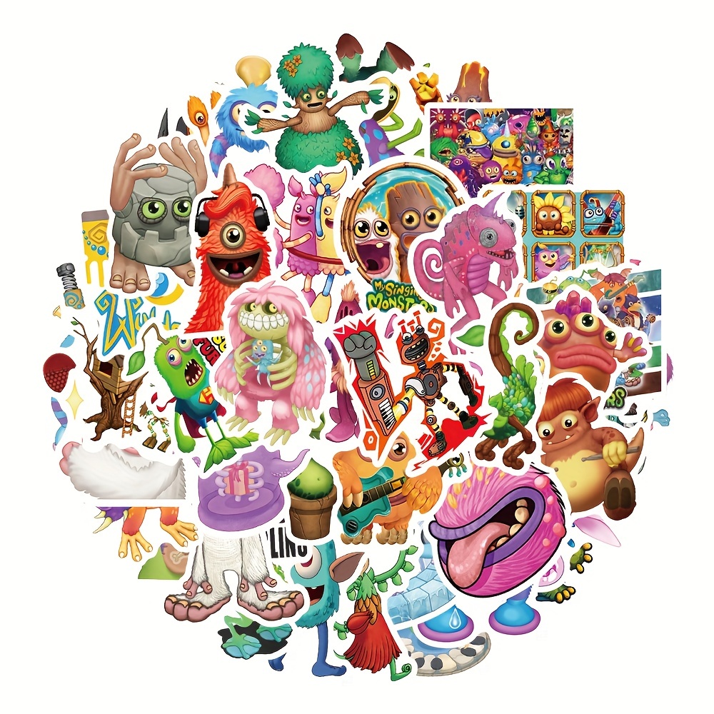 my singing monsters wubbox | Sticker