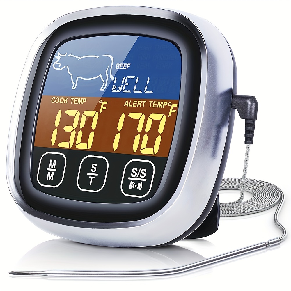 Thermomètre numérique étanche à la viande IP66 pour cuisine intérieure  extérieure Cuisson - Chine Thermomètre à viande, thermomètre à lecture  instantanée