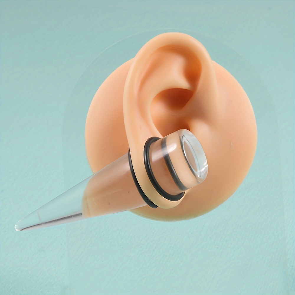 Clear ear store spacers