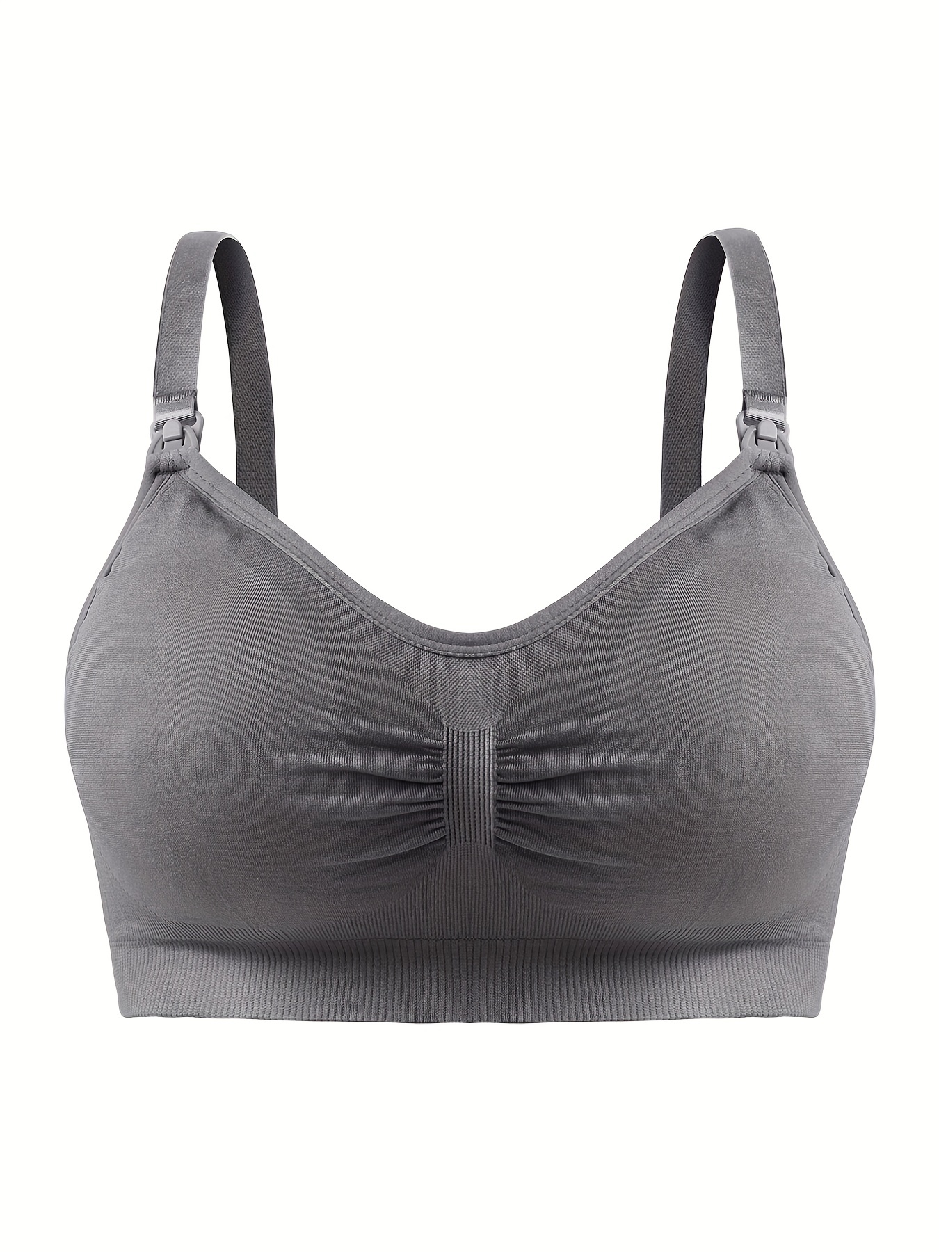 Front Buckle Wireless Bras Comfy Breathable Push Bra Women's - Temu