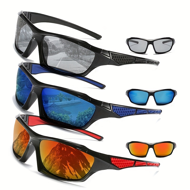 Polarized Uv400 Protection Sunglasses For Men - Ideal For Outdoor  Activities Like Cycling, Fishing, And Hiking - Temu