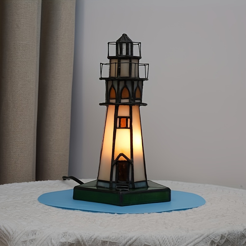 Lampe de Table de Nuit Méditerranéen Phare Styling Table Lampes de