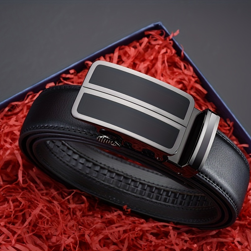 Leather Automatic Buckle Formal Belt