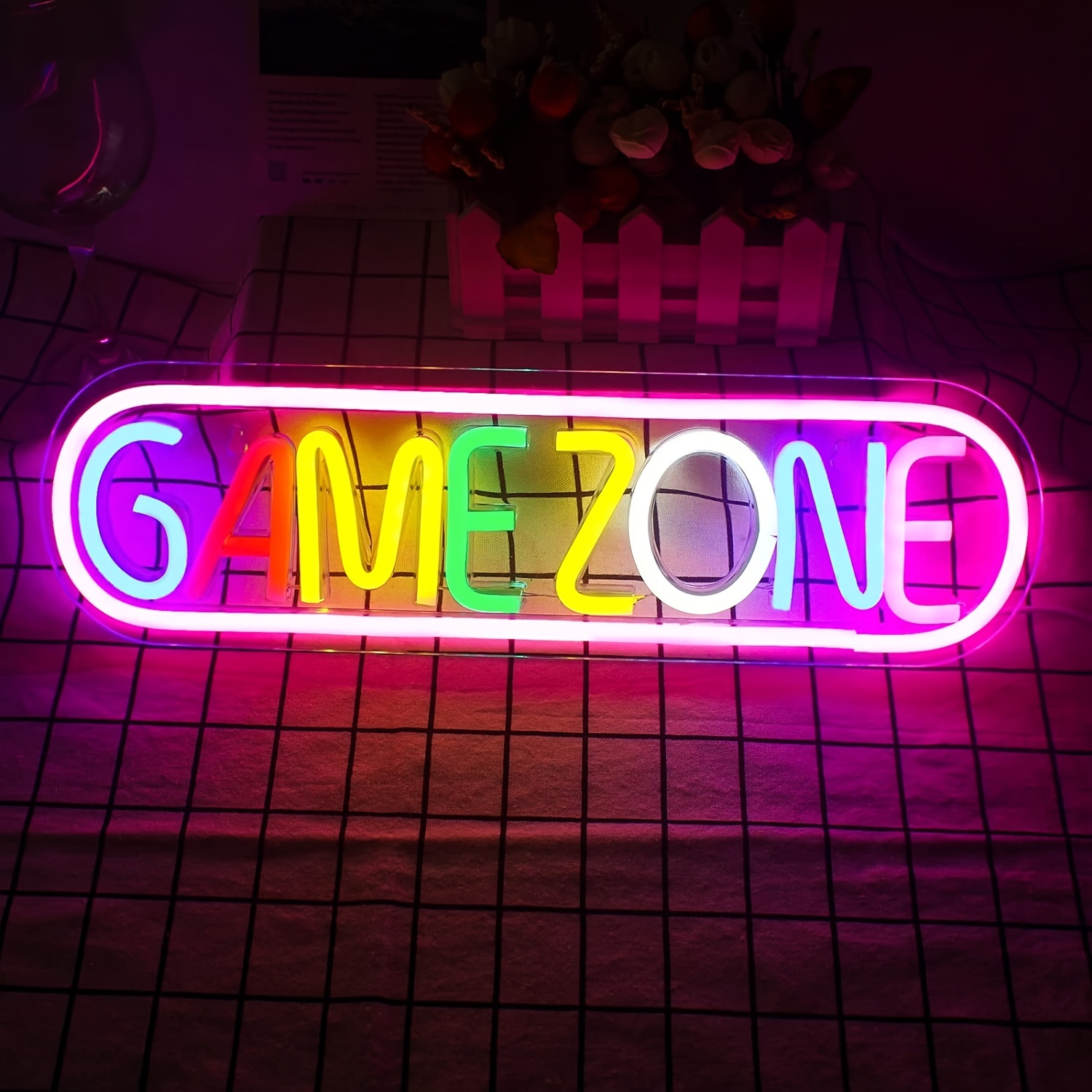 Insegna Neon Game Zone 1 Pezzo Insegna Neon Giochi - Temu Italy