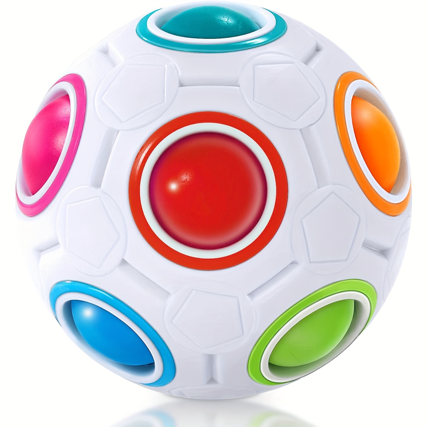 Rainbowball Puzzle Ball I Casse-tête, Pour Les Enfants De 6 À 10 Ans I Pour  Les Garçons Et Les Filles De 6 Ans Et Plus Jouet De Voyage, Pour Les Enfants  Finger