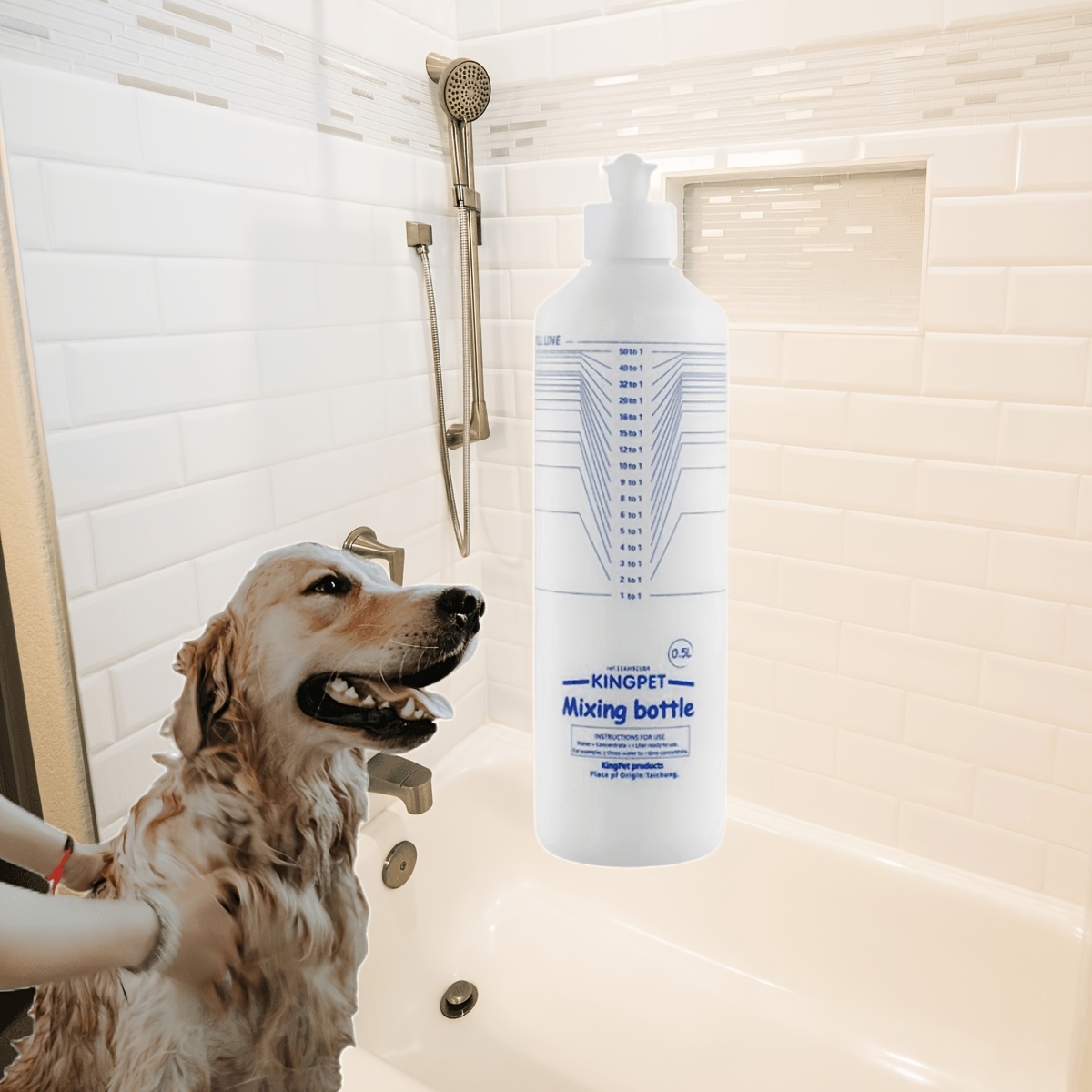 Top Dog Shampoo Dilution Bottle 500ml